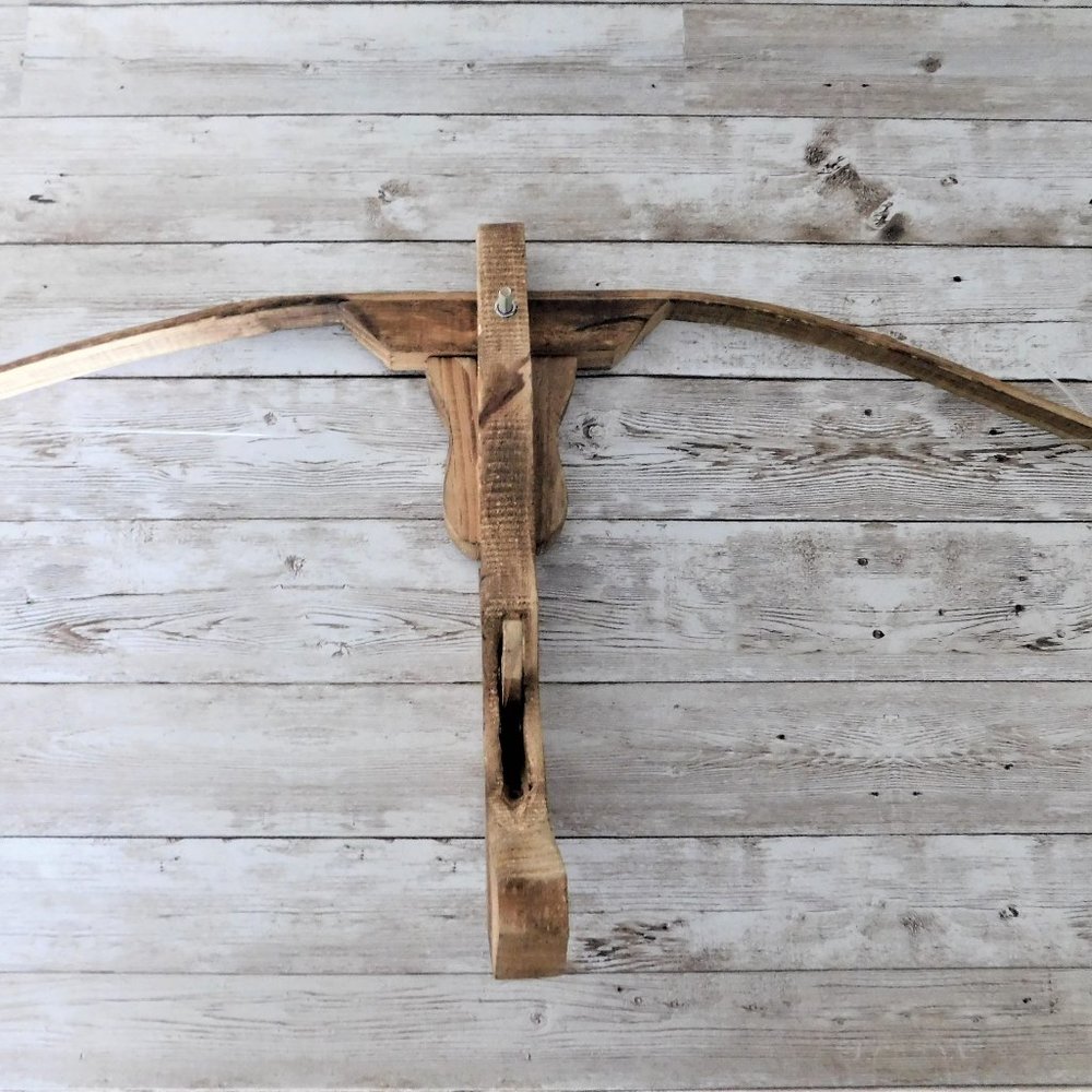 Vintage Crossbow Rubber Band Shooter Toy